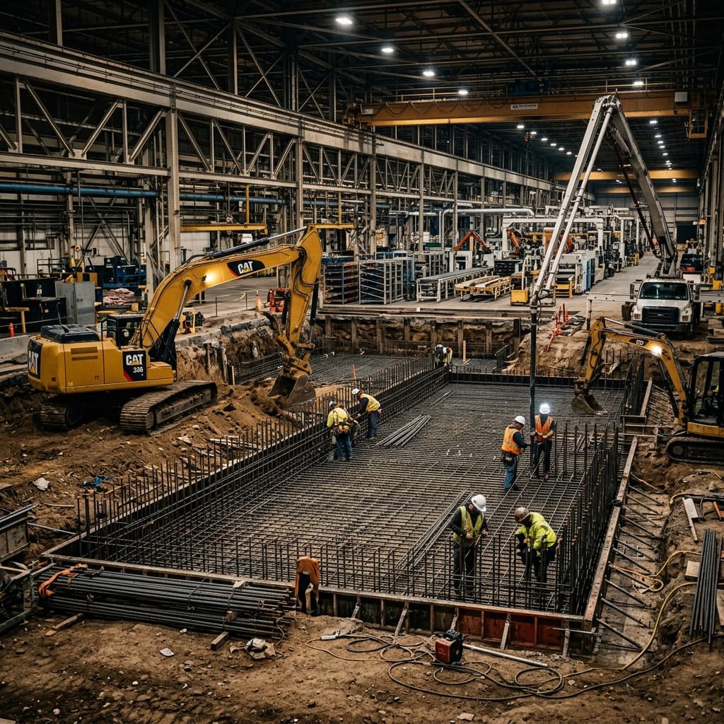 Obra Civil Industrial