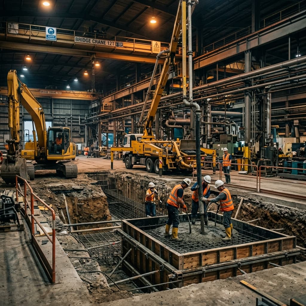 Obra Civil Industrial